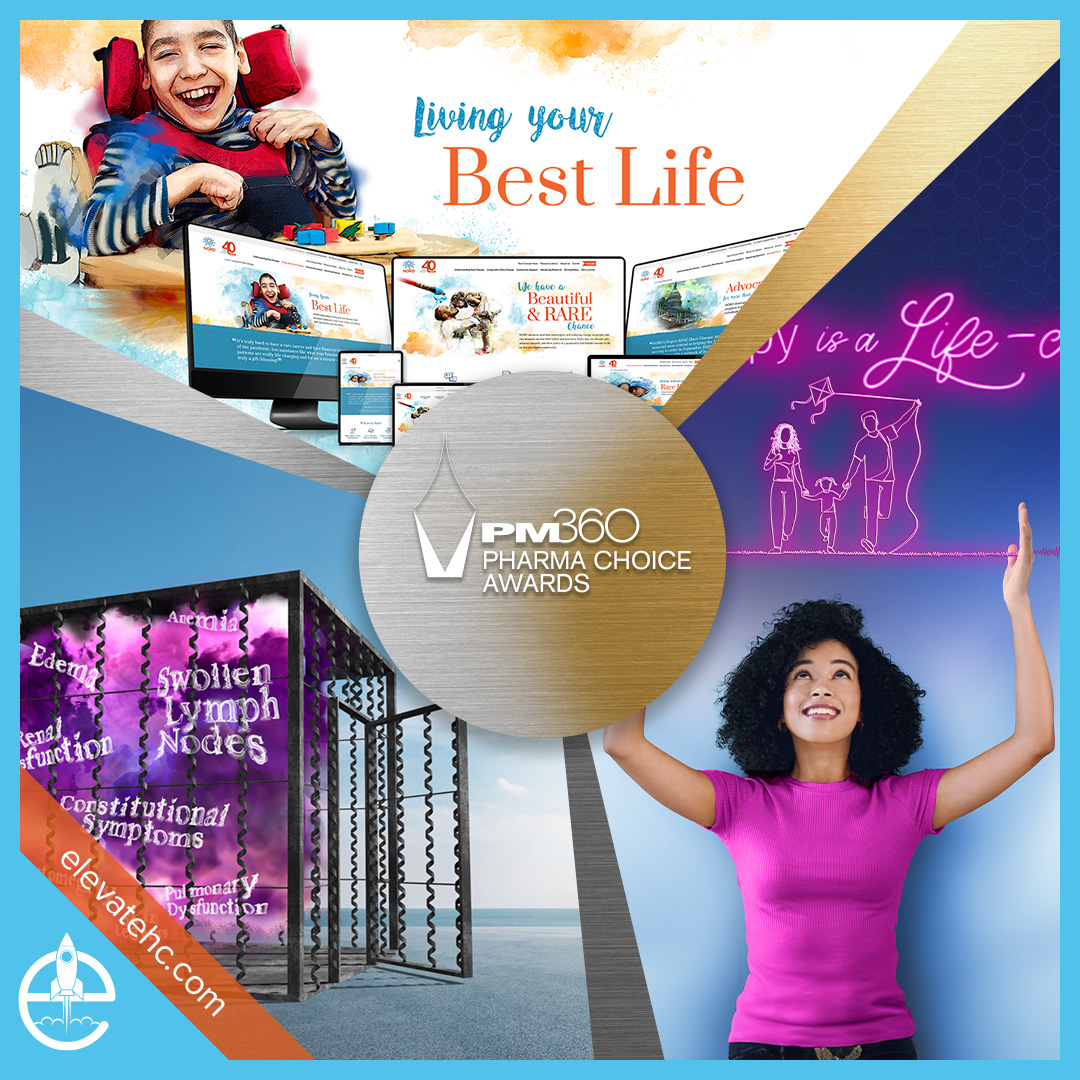 Elevate Healthcare Marketing win’s the PM360 Pharma Choice Awards